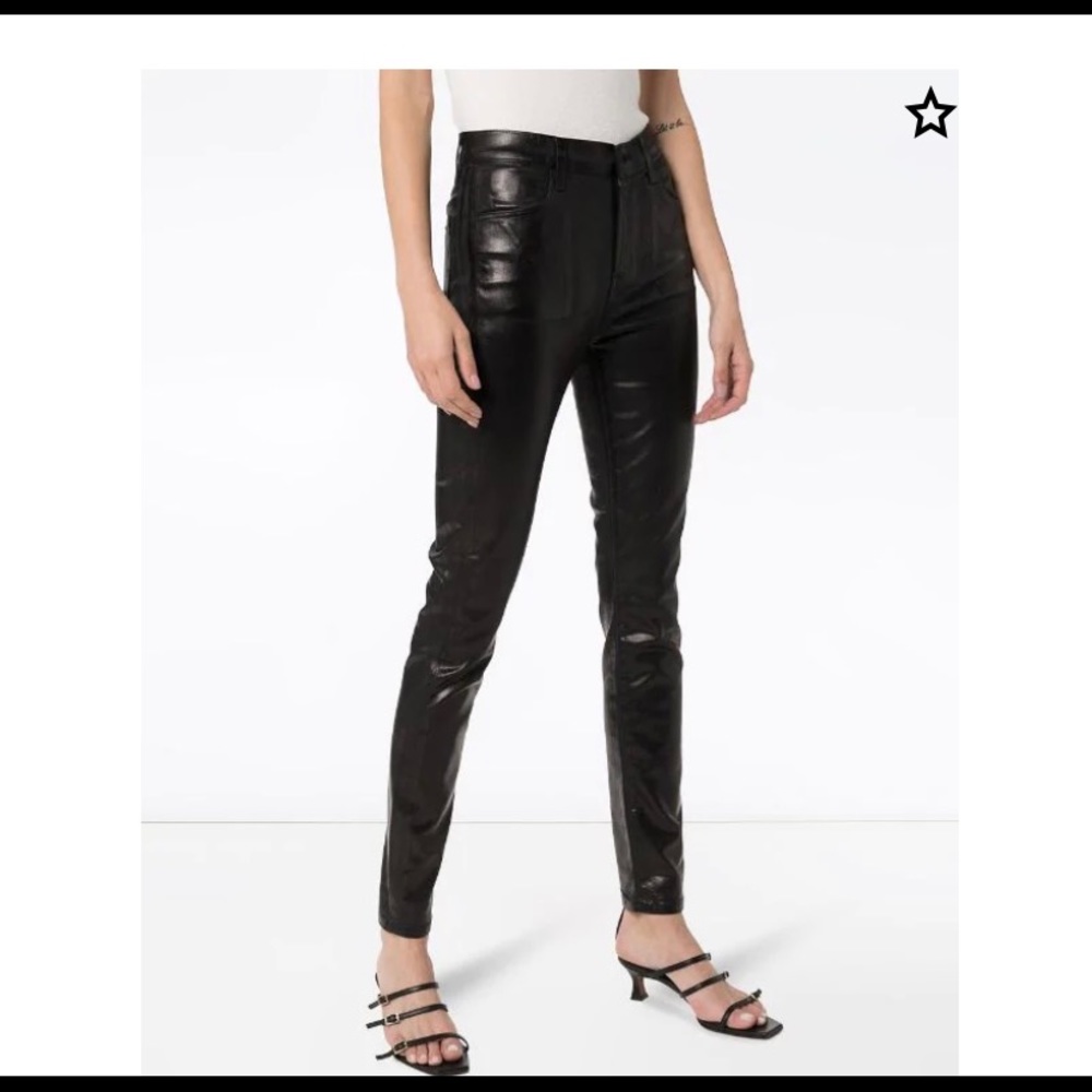 J Brand skinny coated jeans